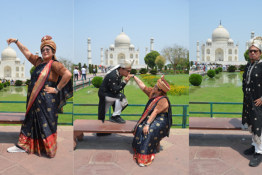Taj Mahal on Valentine's Day